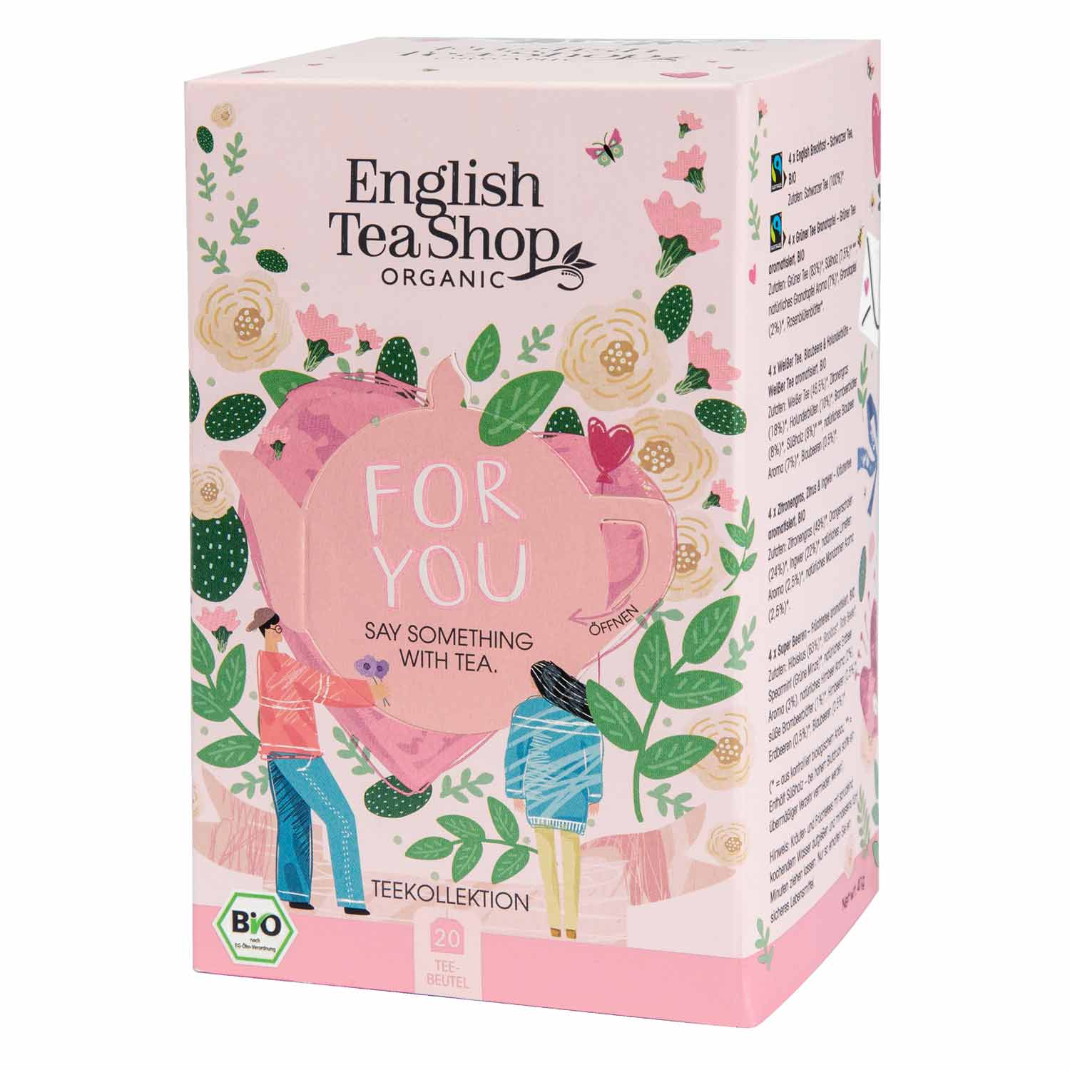 BIO Tee-Kollektion "For you" 20 Btl.