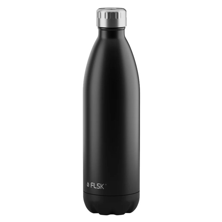 FLSK Trinkflasche black