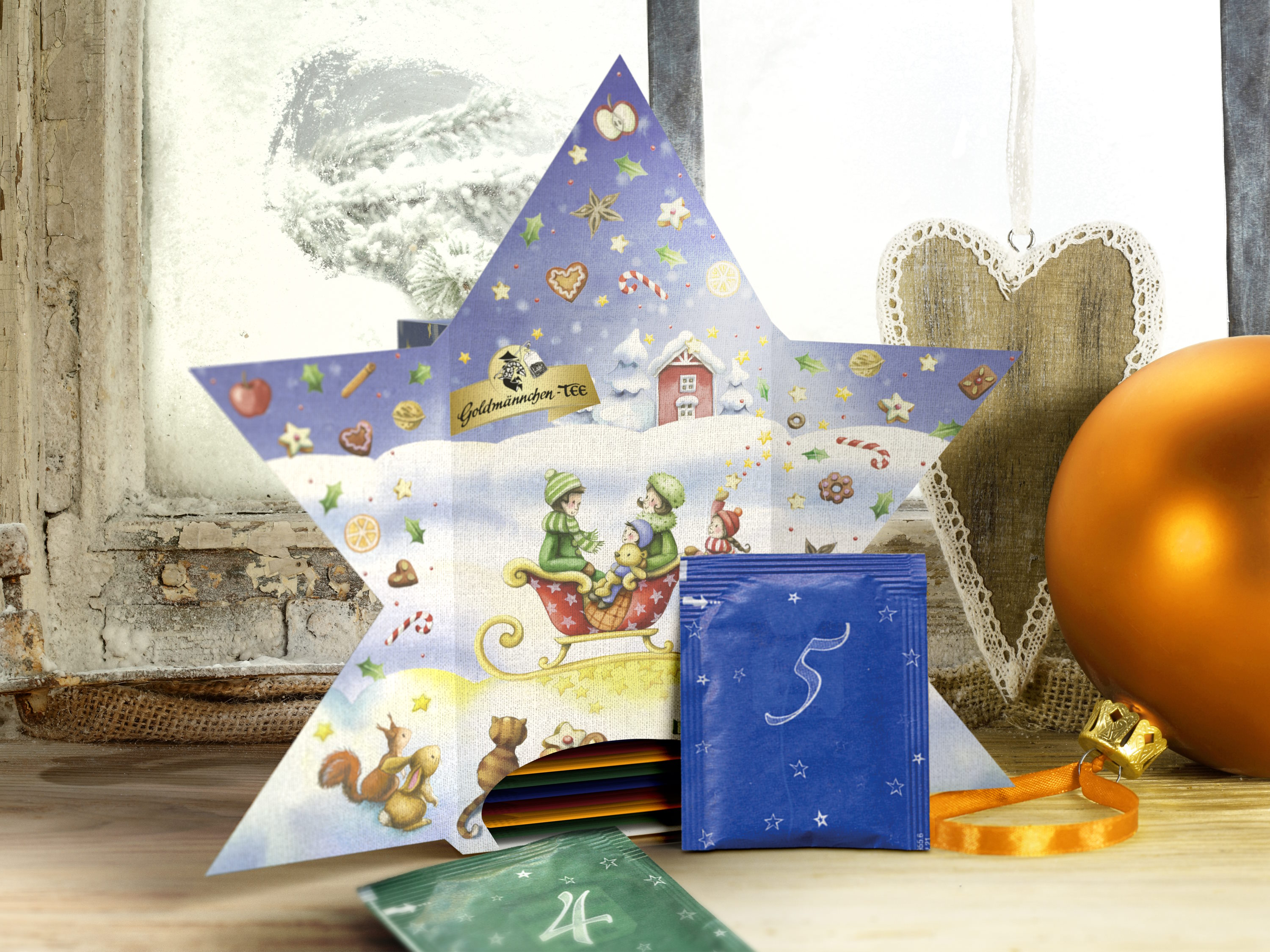 Adventskalender Stern