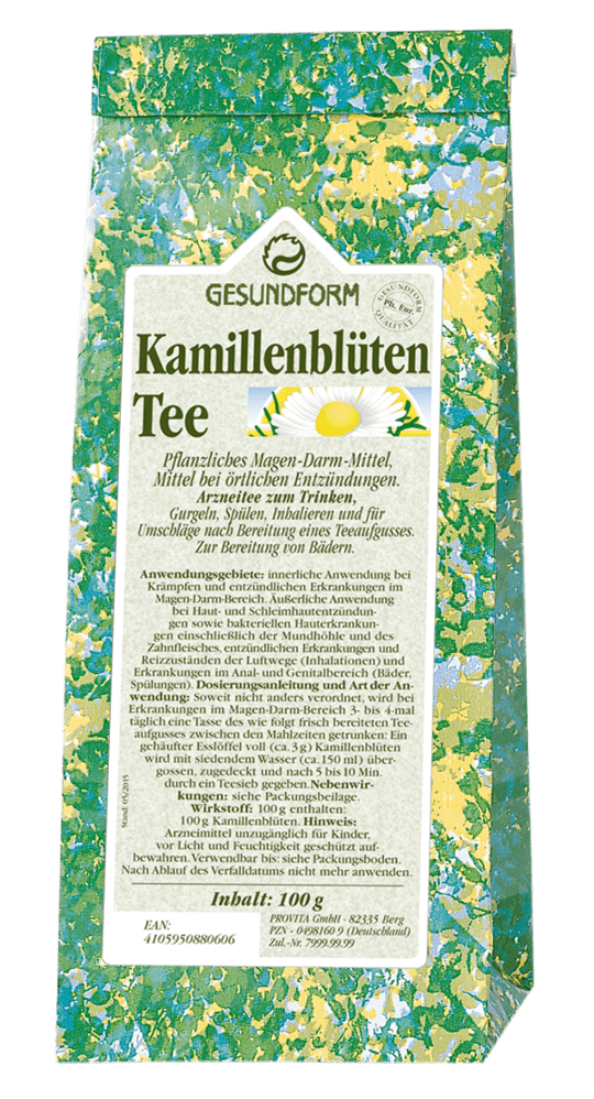 Kamillenblüten Tee