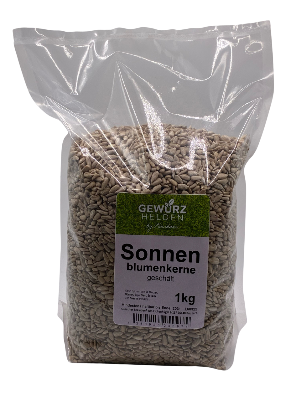 Sonnenblumenkerne geschält