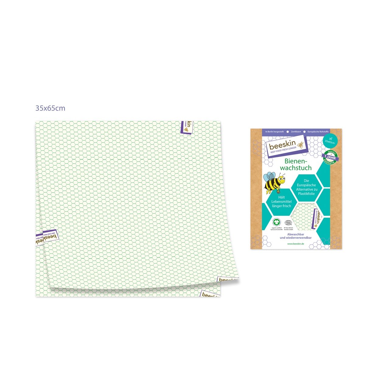 beeskin Bienenwachstuch X large