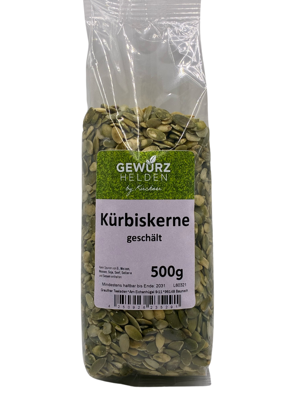 Kürbiskerne geschält