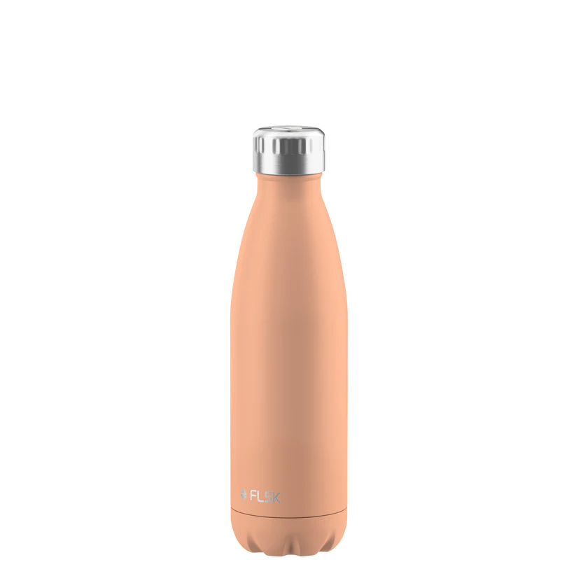 FLSK Drinking Bottle 500ml Peach