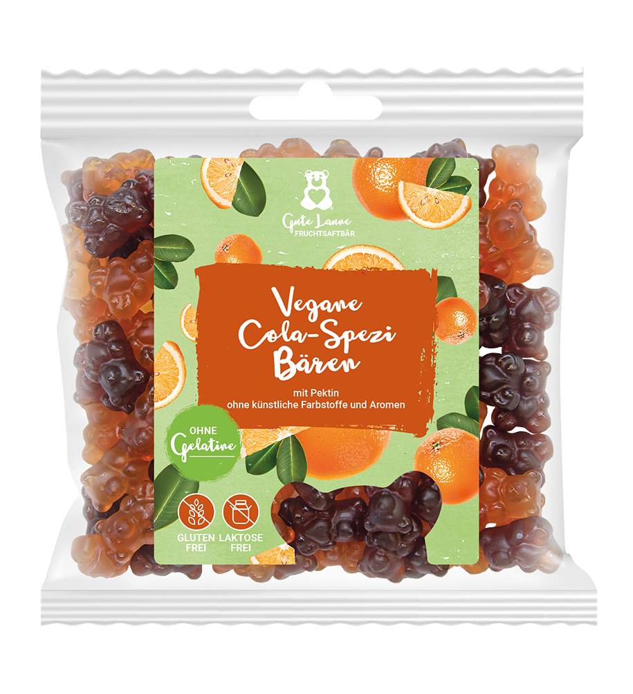 Vegane Cola-Spezi Bären