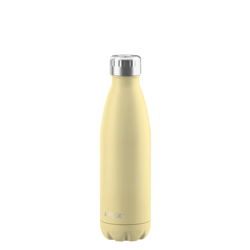 FLSK Drinking Bottle 500ml Lemon