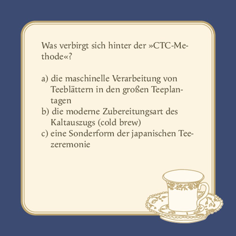 Das Tee-Quiz