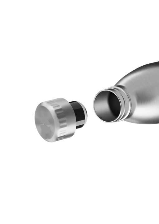 FLSK Trinkflasche stainless
