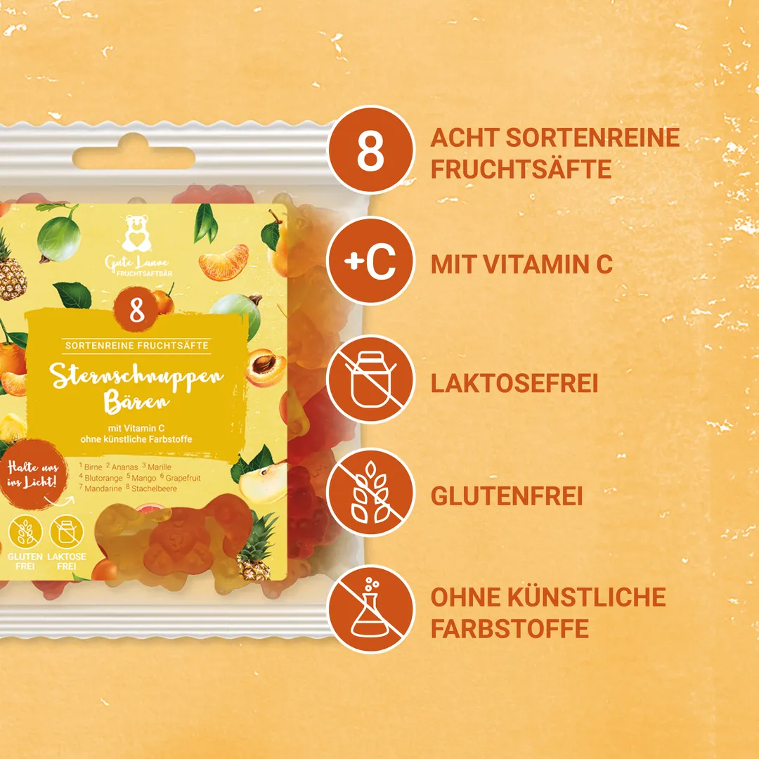 Sternschnuppen Bären - hell
