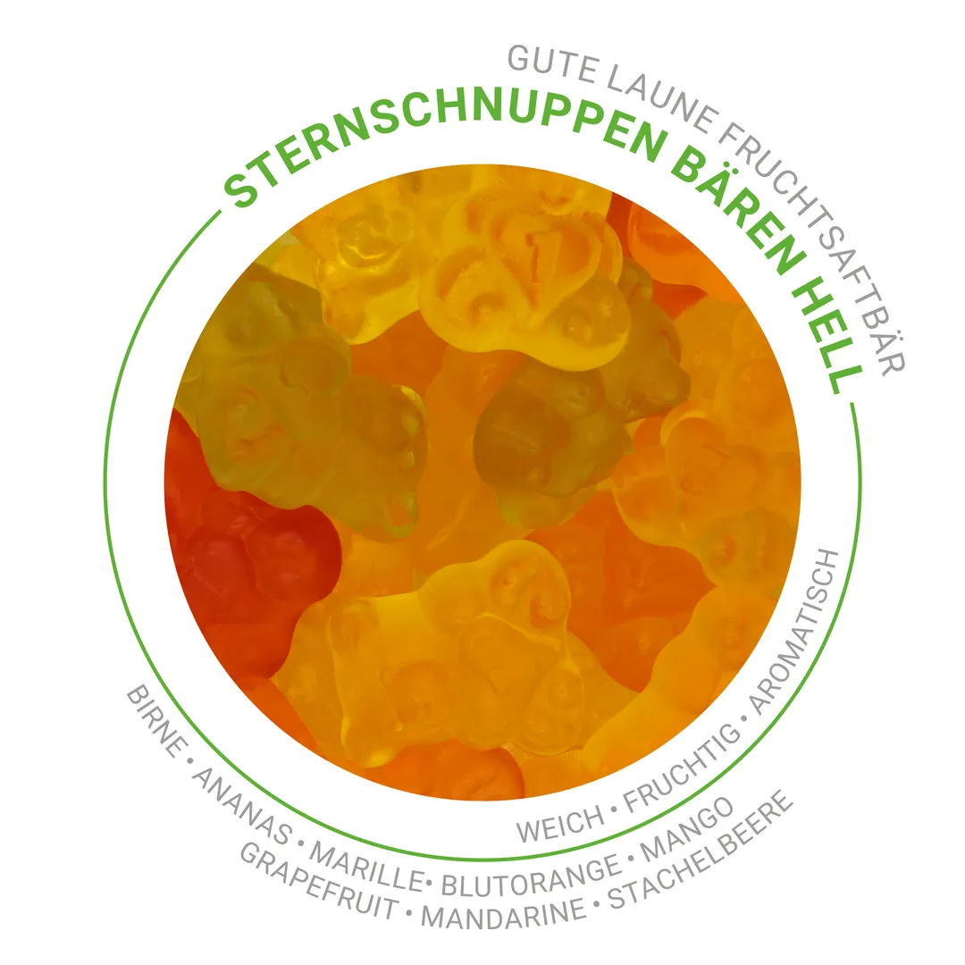 Sternschnuppen Bären - hell