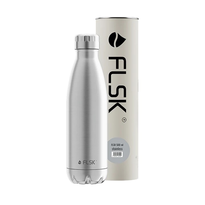 FLSK Trinkflasche stainless