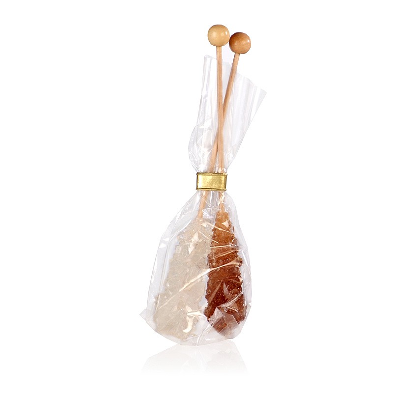 Kandis Stick braun und weiß (2er Pack)