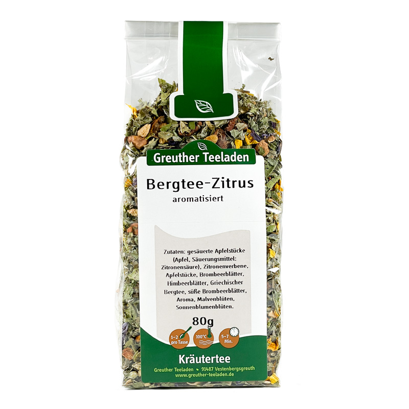 Bergtee-Zitrus