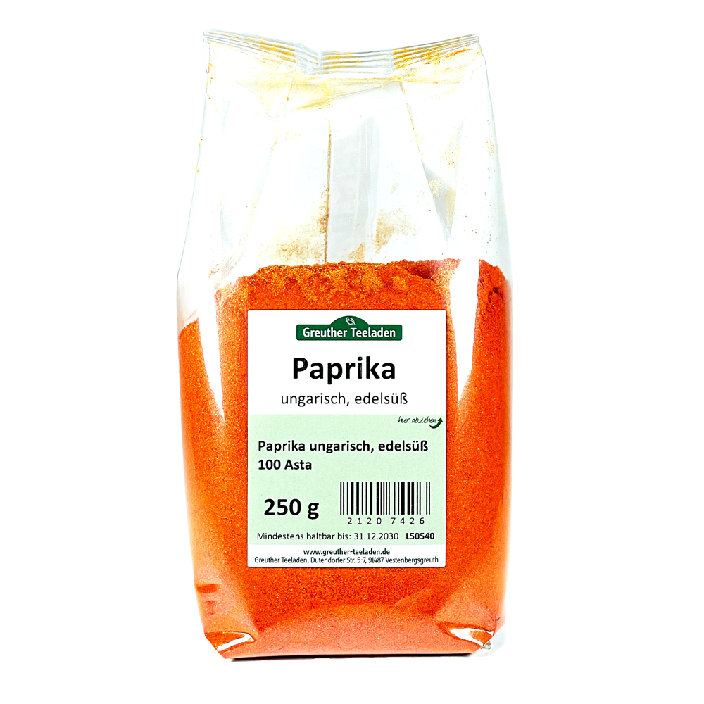 Paprika ungarisch edelsüß 100 Asta