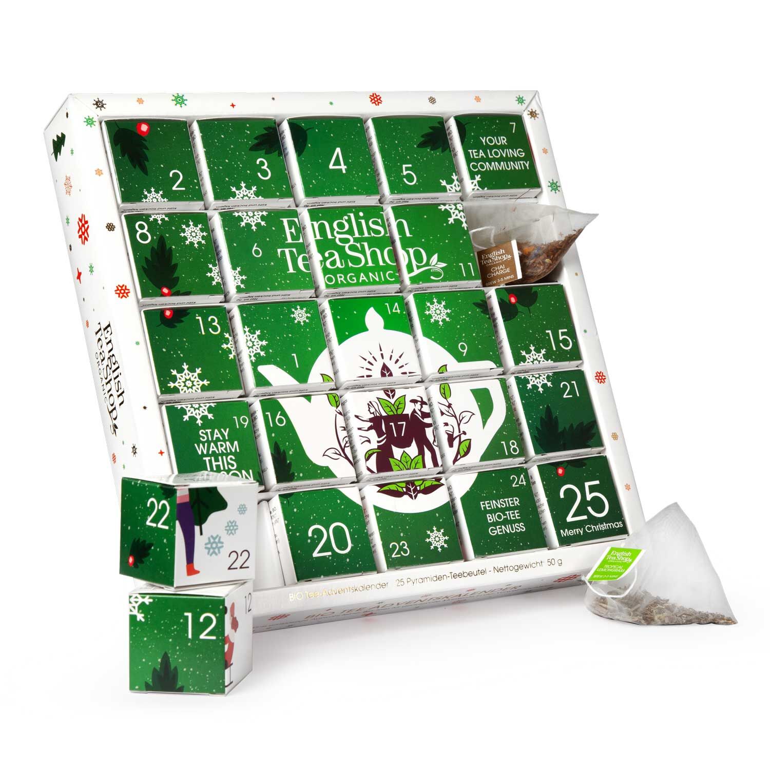 BIO Tee Adventskalender  Happy Holiday