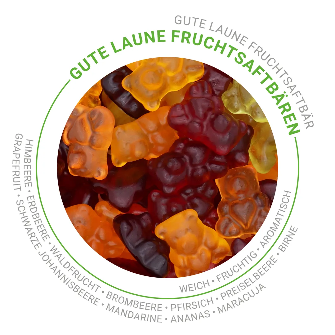 Gute Laune Fruchtsaftbären