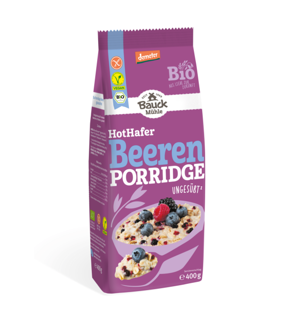 BIO Hot Hafer Beeren Porridge