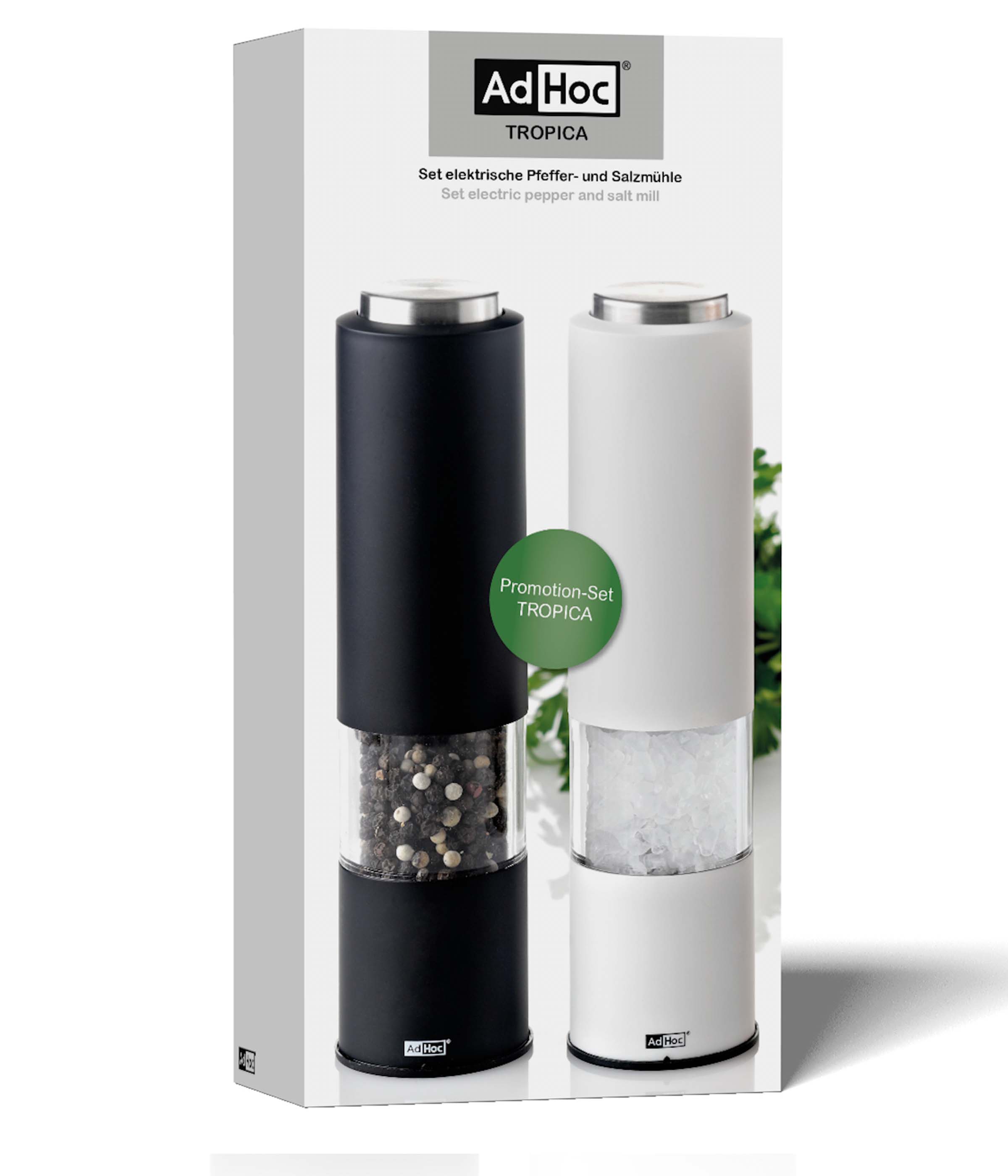 Elektrische Pfeffer- oder Salzmühle-Set TROPICA
