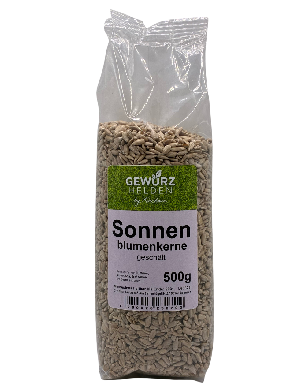 Sonnenblumenkerne geschält