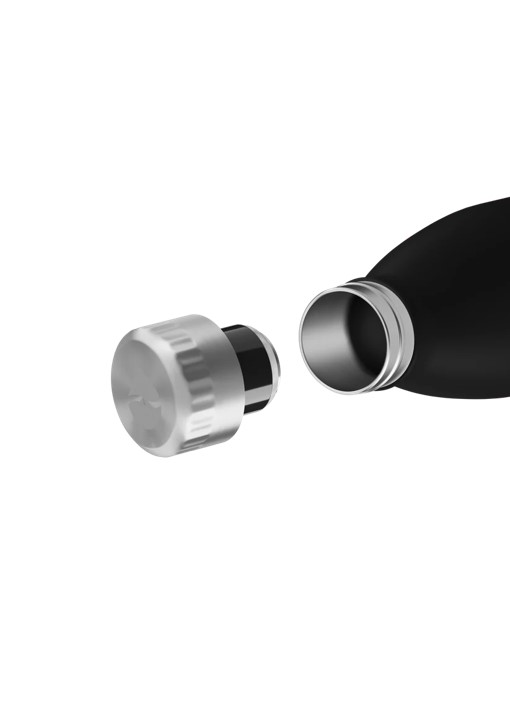 FLSK Trinkflasche black