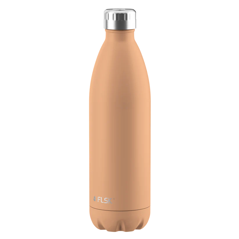 FLSK Drinking Bottle 1000ml Peach