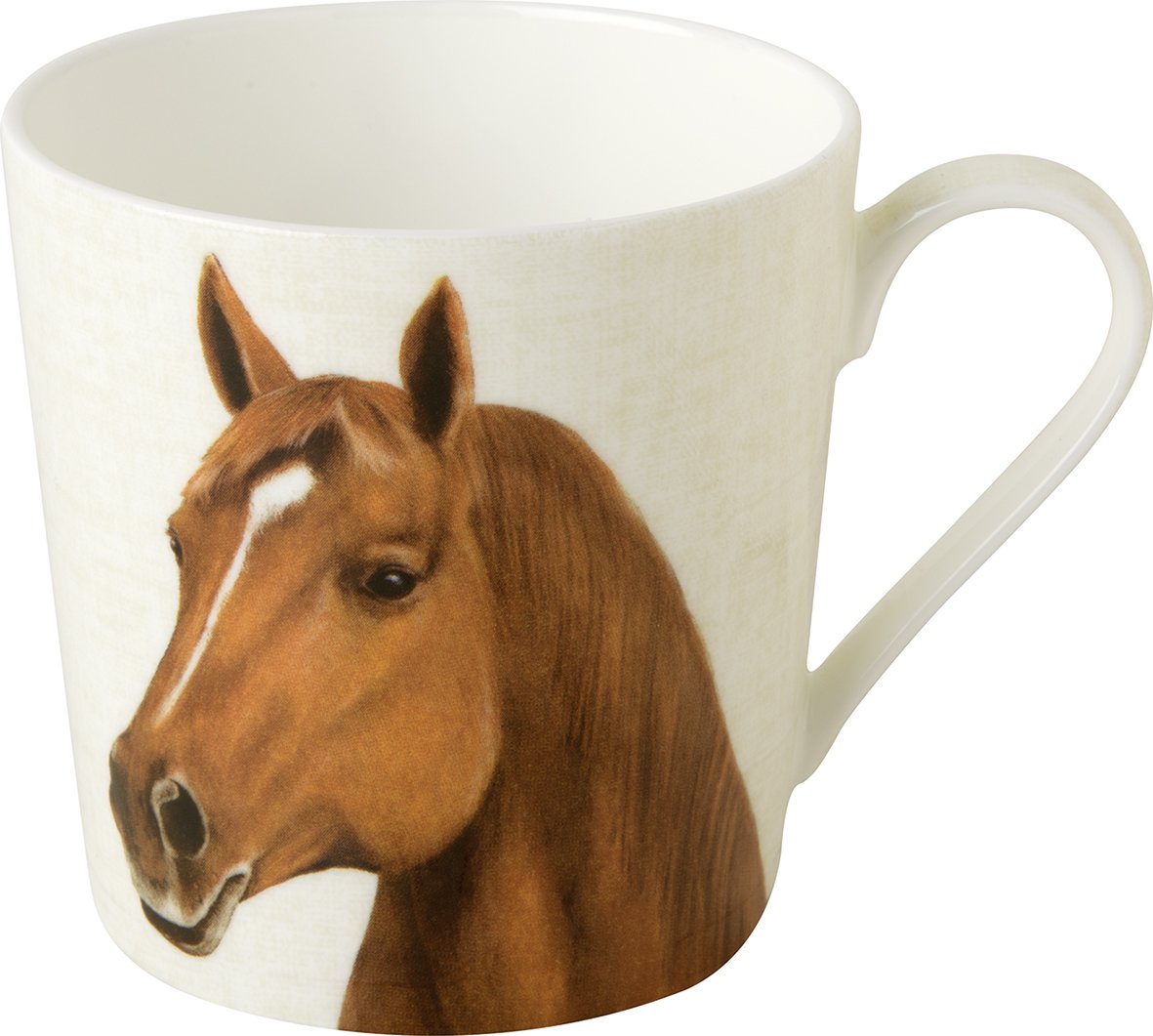 Bone China Becher FARM HORSE cream