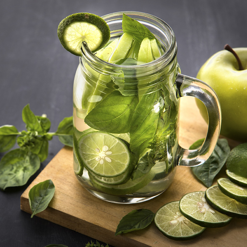 Ice Tea | Türkischer Apfeltee Joghurt-Limette