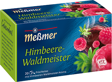Früchtetee Himbeere-Waldmeister
