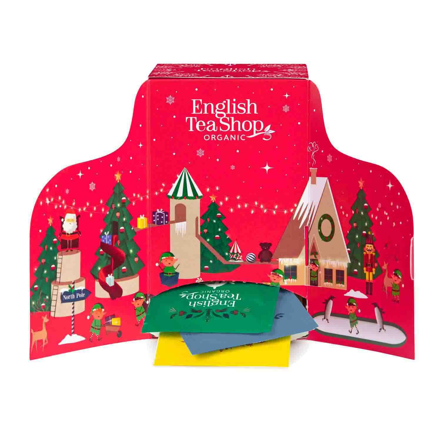 BIO Tee Adventskalender "Elfen-Dorf"