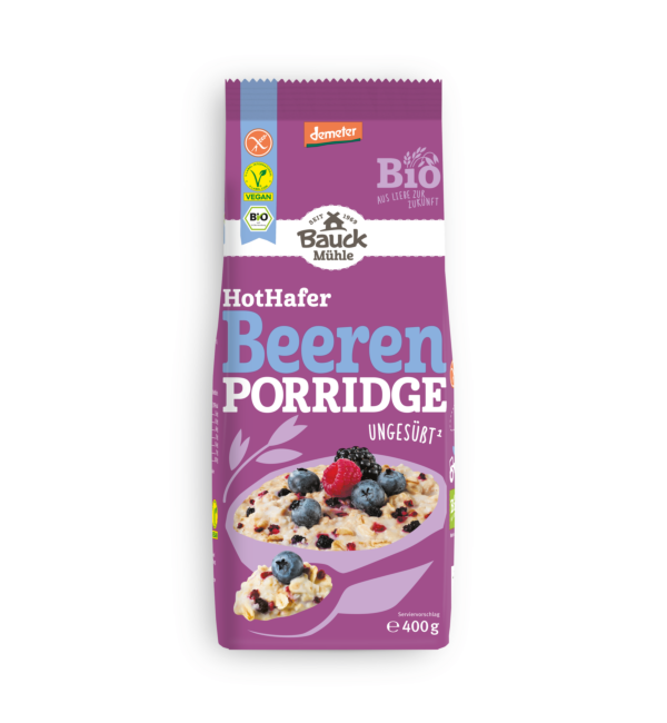 BIO Hot Hafer Beeren Porridge