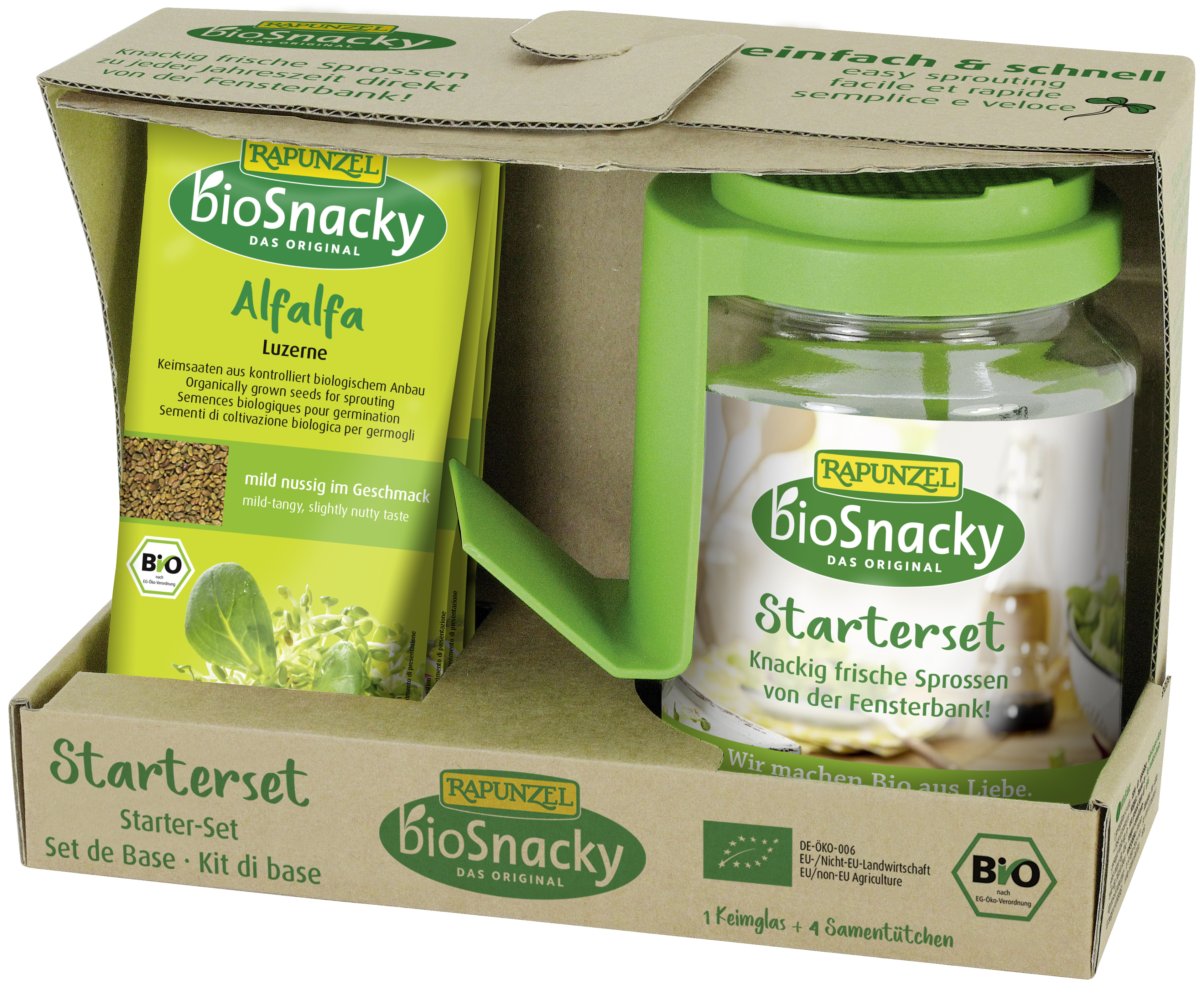 Starter Set bio Snacky