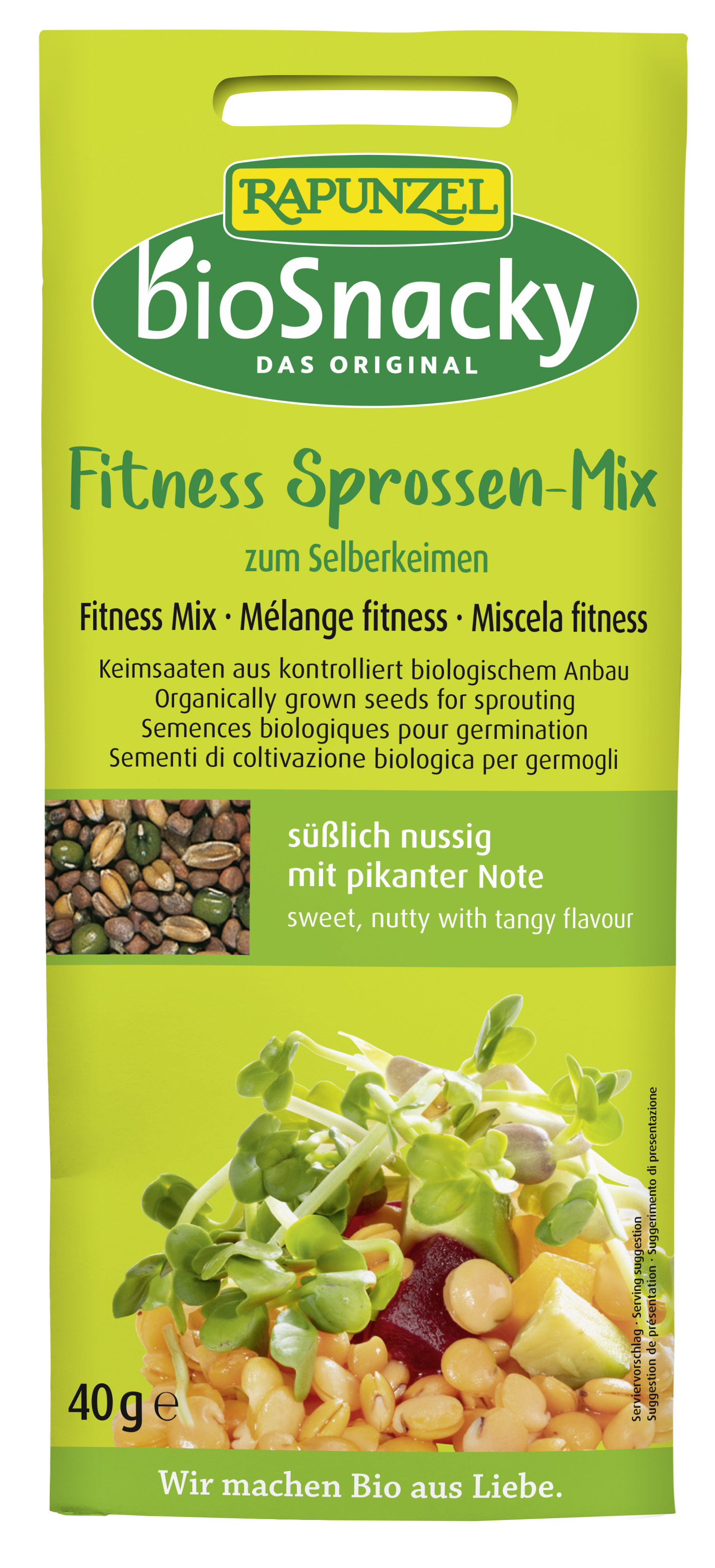 BIO Snacky Fitness-Sprossen-Mix 40 g