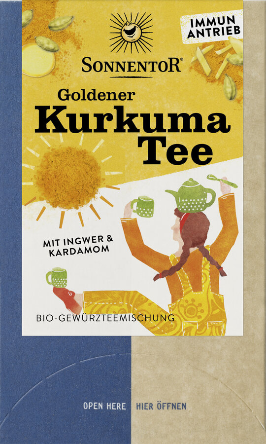 BIO Goldener Kurkuma Tee 18 Btl.