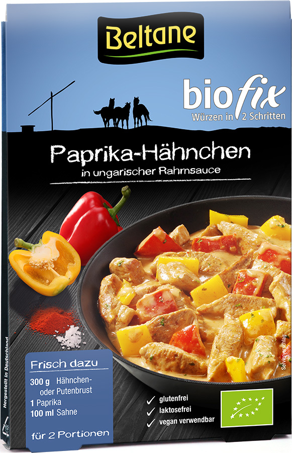 biofix Paprika Hähnchen