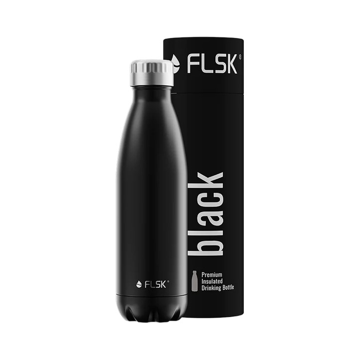 FLSK Trinkflasche black