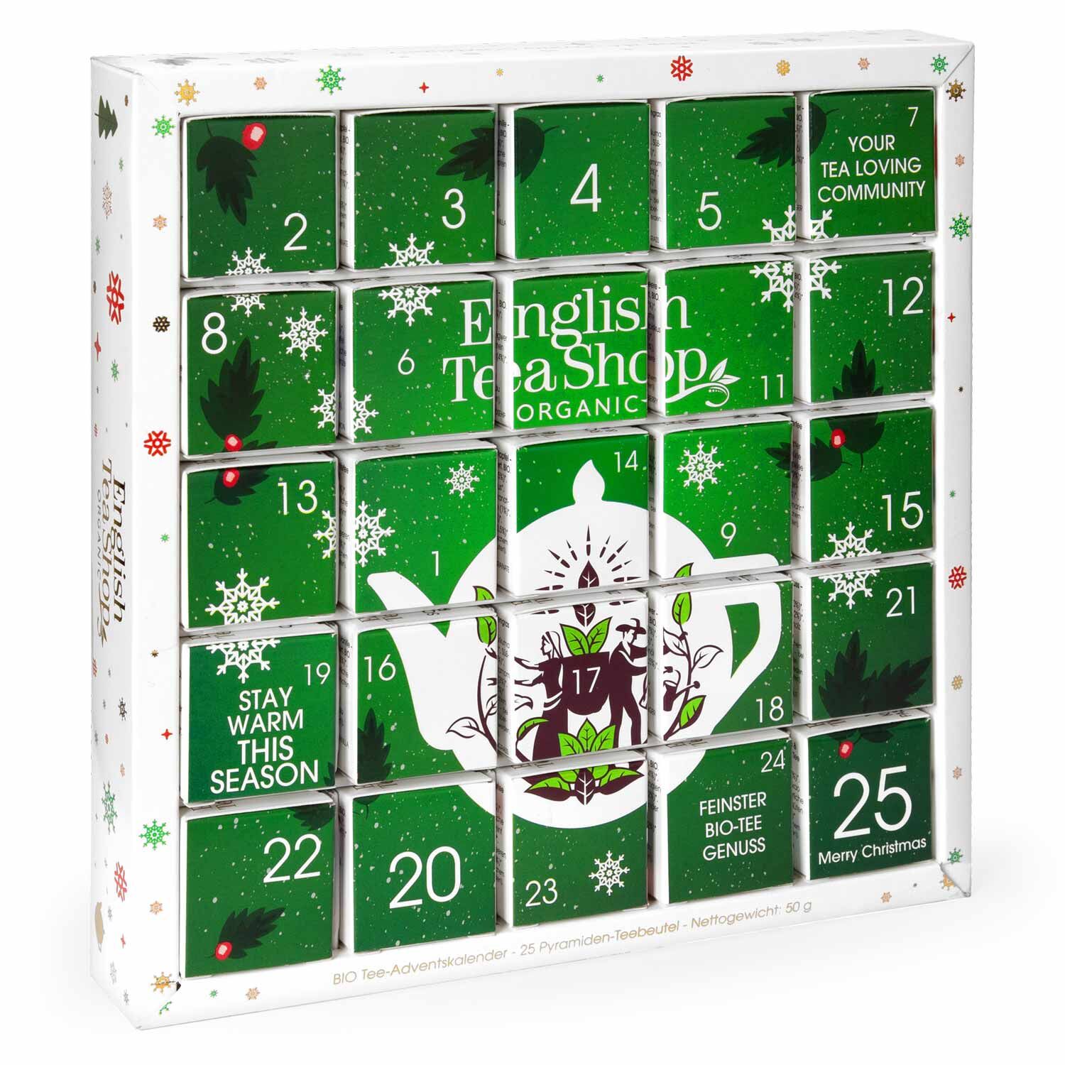 BIO Tee Adventskalender  Happy Holiday