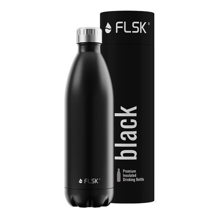 FLSK Trinkflasche black