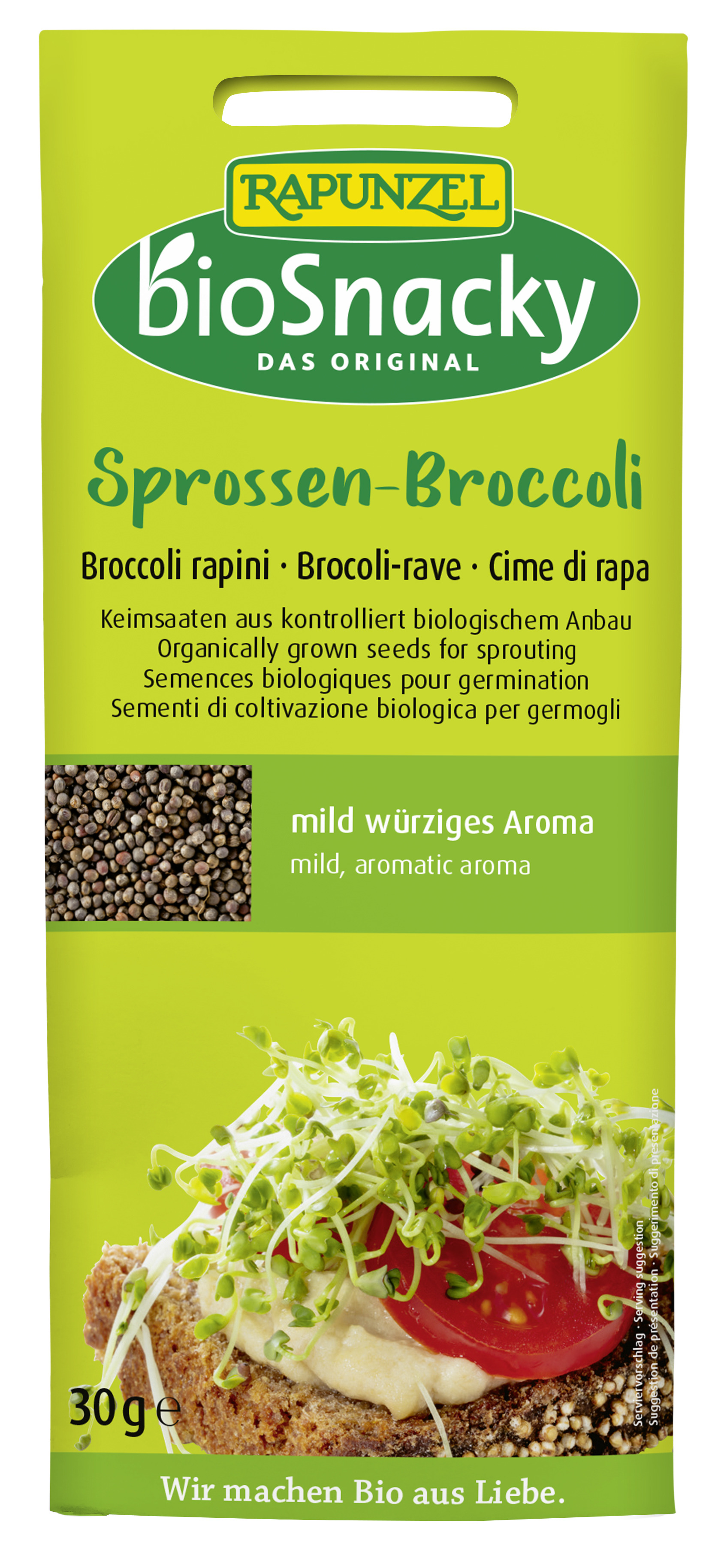 BIO Snacky Sprossen-Broccoli 30 g