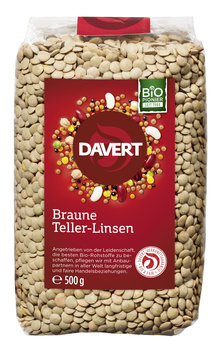 Braune Teller-Linsen