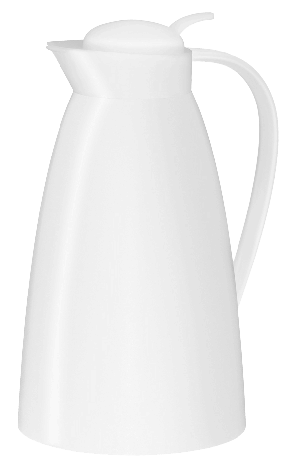 alfi Isolierkanne Eco Kunststoff weiß 1,0 l