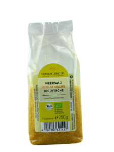 Meersalz Sizilianische Bio Zitrone