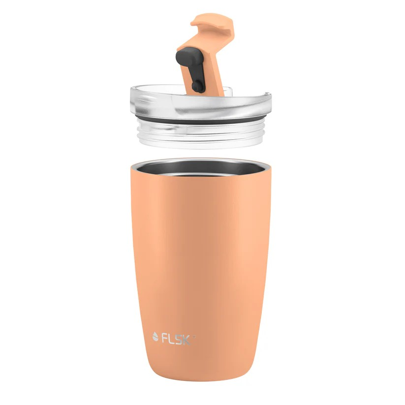 FLSK Coffee Cup 350ml Peach