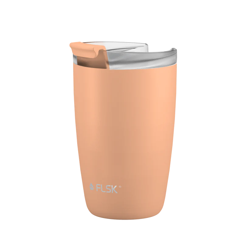 FLSK Coffee Cup 350ml Peach
