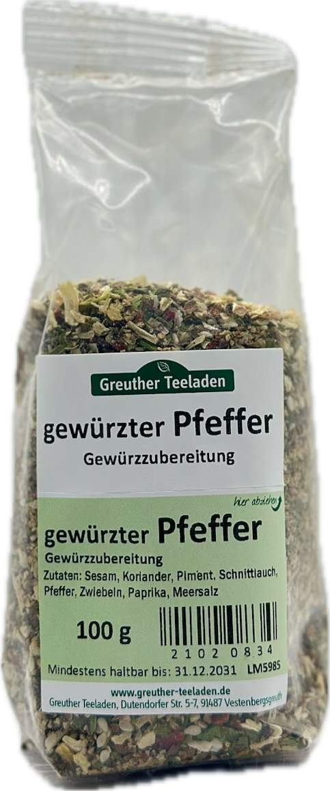 Gewürzter Pfeffer