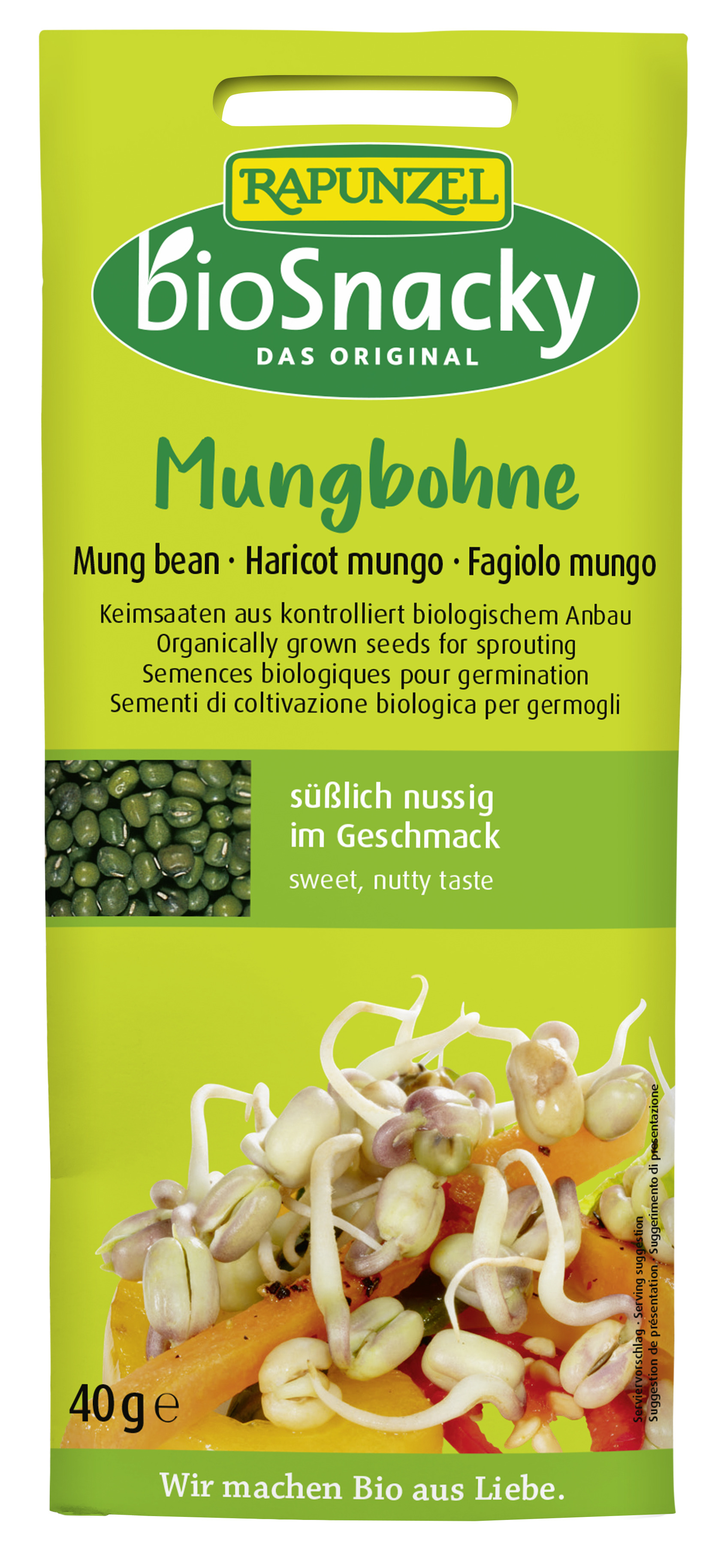 BIO Snacky Mungbohne 40 g