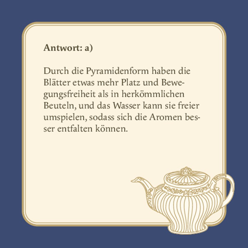 Das Tee-Quiz