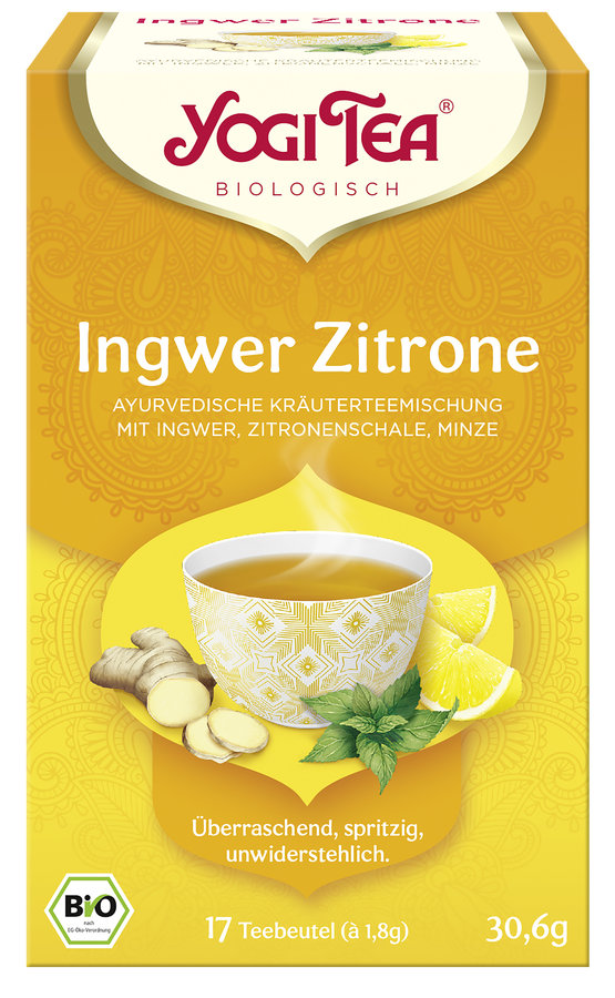 Yogi Tea® Ingwer Zitrone Tee