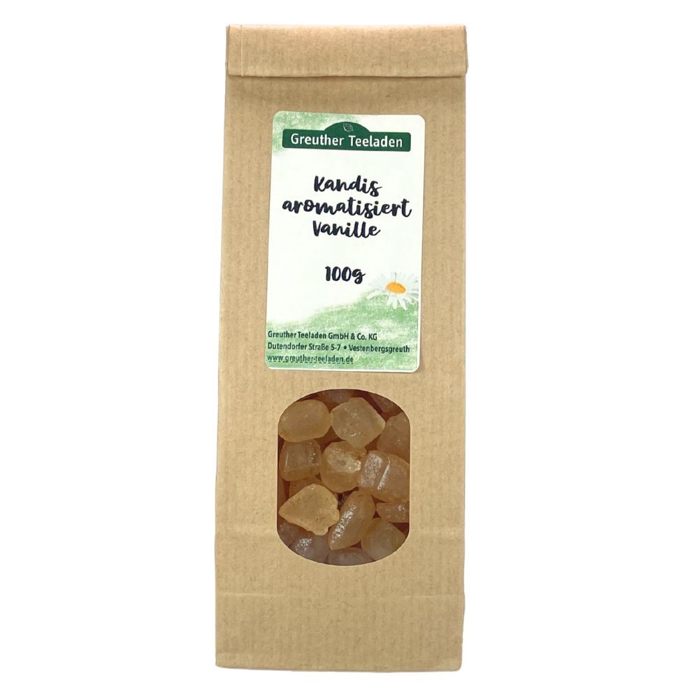 Kandis Vanille aromatisiert