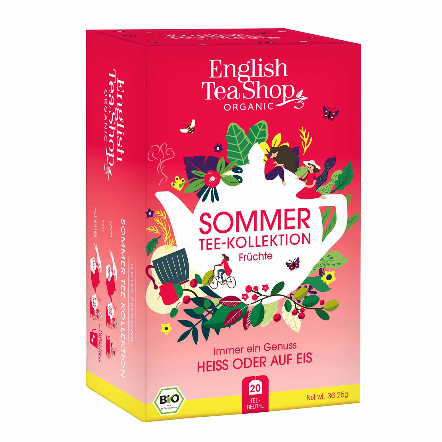 BIO Sommer Tee-Kollektion Früchte 20 Btl.
