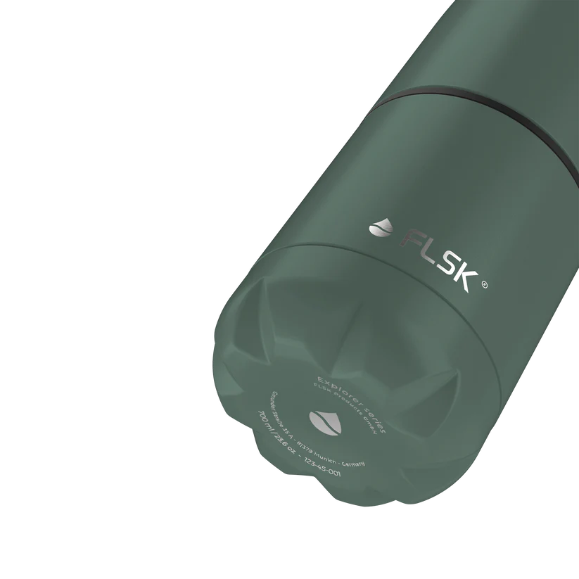 FLSK Explorer Trinkflasche mit Becher